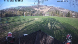 Sjezdovka, panorama východ