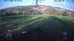 Sjezdovka, panorama východ
