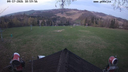 Sjezdovka, panorama východ