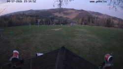 Sjezdovka, panorama východ