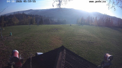 Sjezdovka, panorama východ