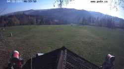 Sjezdovka, panorama východ