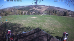 Sjezdovka, panorama východ