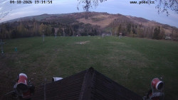 Sjezdovka, panorama východ