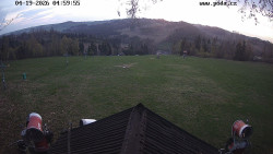 Sjezdovka, panorama východ