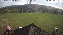 Sjezdovka, panorama východ