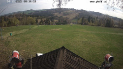 Sjezdovka, panorama východ