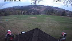 Sjezdovka, panorama východ