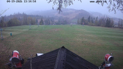 Sjezdovka, panorama východ