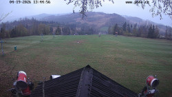 Sjezdovka, panorama východ