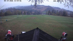 Sjezdovka, panorama východ