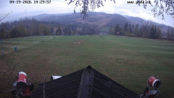 Sjezdovka, panorama východ