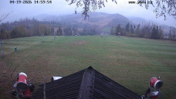 Sjezdovka, panorama východ