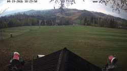 Sjezdovka, panorama východ