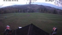 Sjezdovka, panorama východ