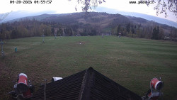 Sjezdovka, panorama východ