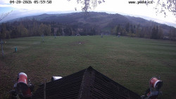 Sjezdovka, panorama východ