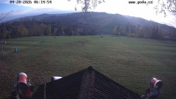 Sjezdovka, panorama východ