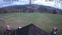 Sjezdovka, panorama východ