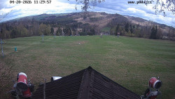 Sjezdovka, panorama východ