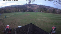 Sjezdovka, panorama východ