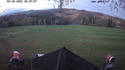 Sjezdovka, panorama východ