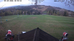 Sjezdovka, panorama východ