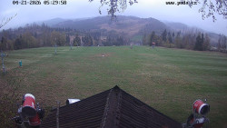 Sjezdovka, panorama východ