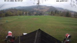 Sjezdovka, panorama východ