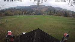 Sjezdovka, panorama východ