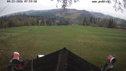 Sjezdovka, panorama východ