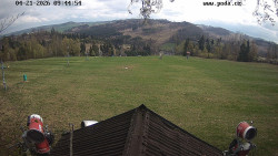 Sjezdovka, panorama východ