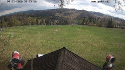 Sjezdovka, panorama východ