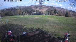 Sjezdovka, panorama východ