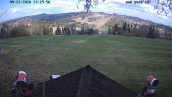 Sjezdovka, panorama východ