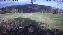 Sjezdovka, panorama východ