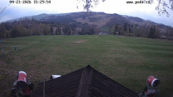 Sjezdovka, panorama východ