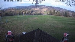 Sjezdovka, panorama východ