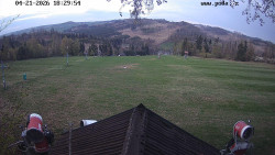 Sjezdovka, panorama východ