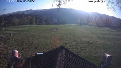 Sjezdovka, panorama východ