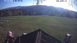 Sjezdovka, panorama východ