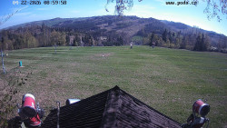 Sjezdovka, panorama východ