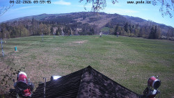 Sjezdovka, panorama východ