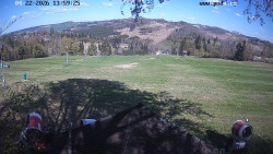 Sjezdovka, panorama východ