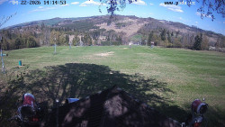 Sjezdovka, panorama východ