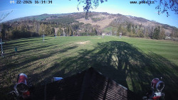 Sjezdovka, panorama východ
