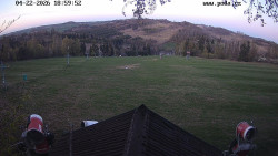 Sjezdovka, panorama východ