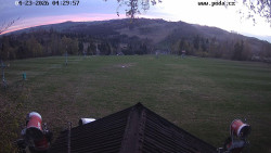 Sjezdovka, panorama východ