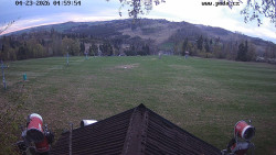 Sjezdovka, panorama východ