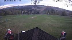 Sjezdovka, panorama východ